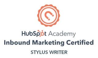 HubSpot Inbound marketing badge